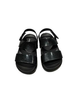MINI MELISSA Black Kids Sandals - size 8C